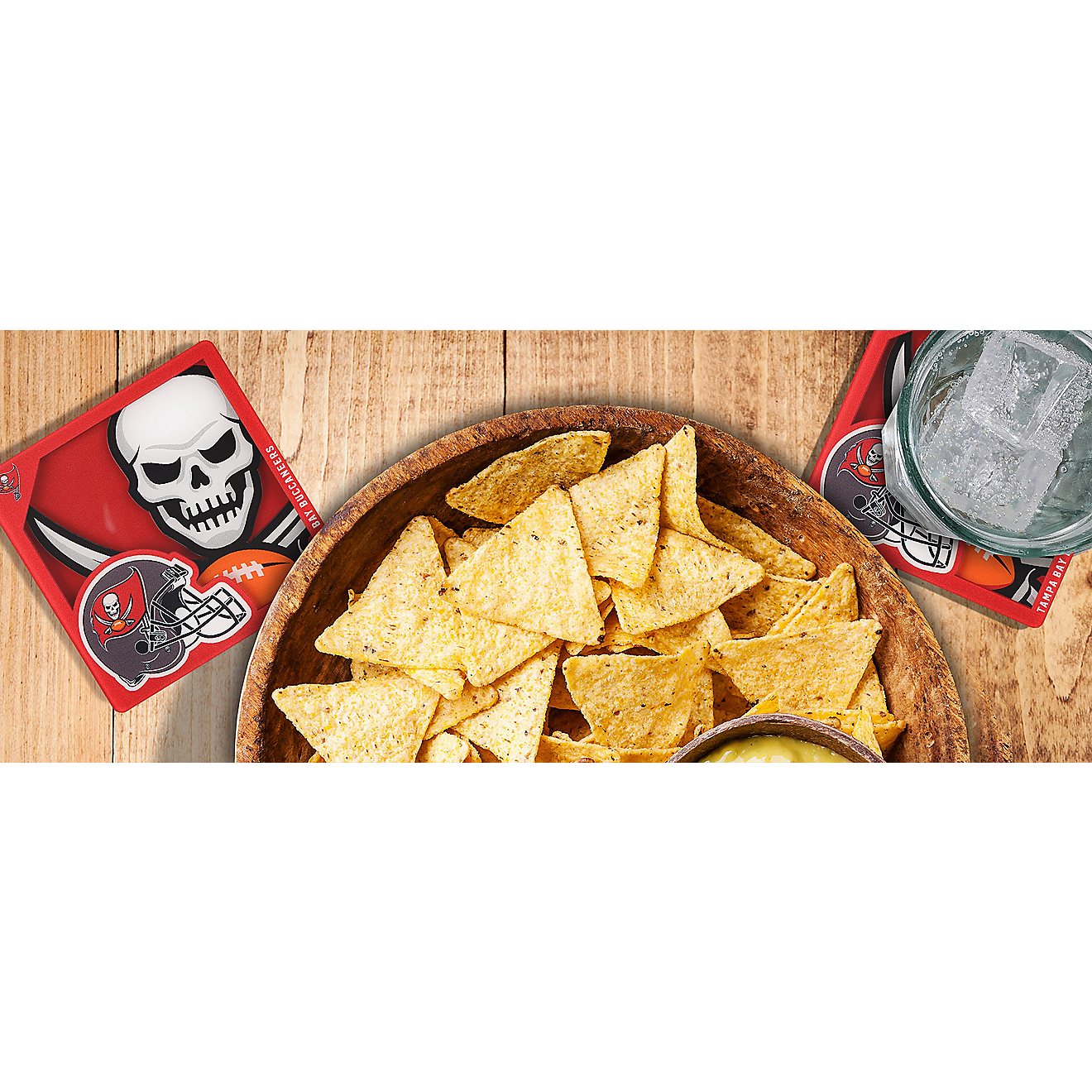 YouTheFan Tampa Bay Buccaneers 3D Series Coasters 2-Pack                                                                         - view number 2