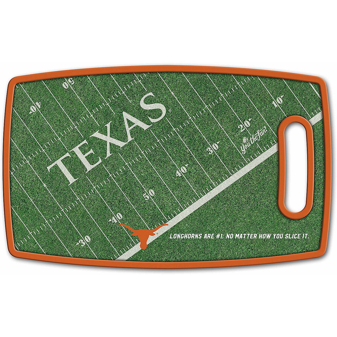 YouTheFan University Of Texas Retro Series Cutting Board                                                                         - view number 3