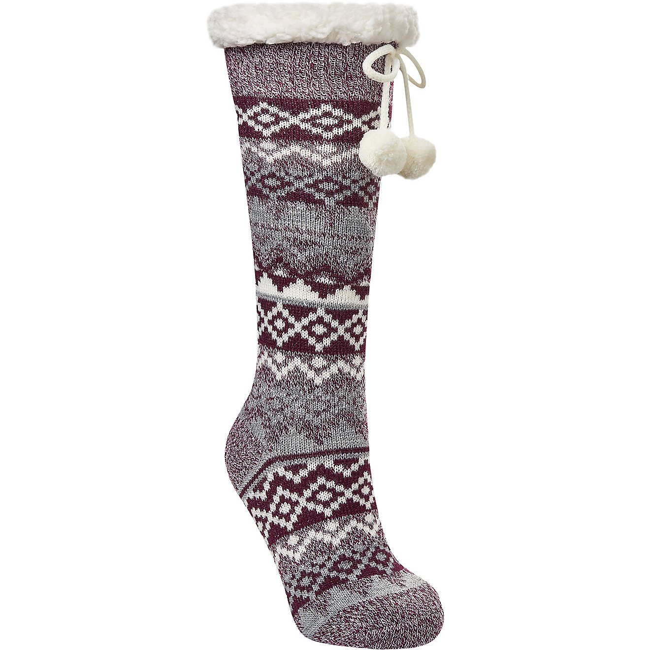 Magellan Outdoors Women's Aztec Stripe Long Stocking Socks                                                                       - view number 1