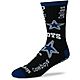 For Bare Feet Dallas Cowboys Holiday Pattern Socks                                                                               - view number 2 image