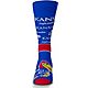 For Bare Feet University of Kansas End to End Big Logo Crew Socks                                                                - view number 3 image