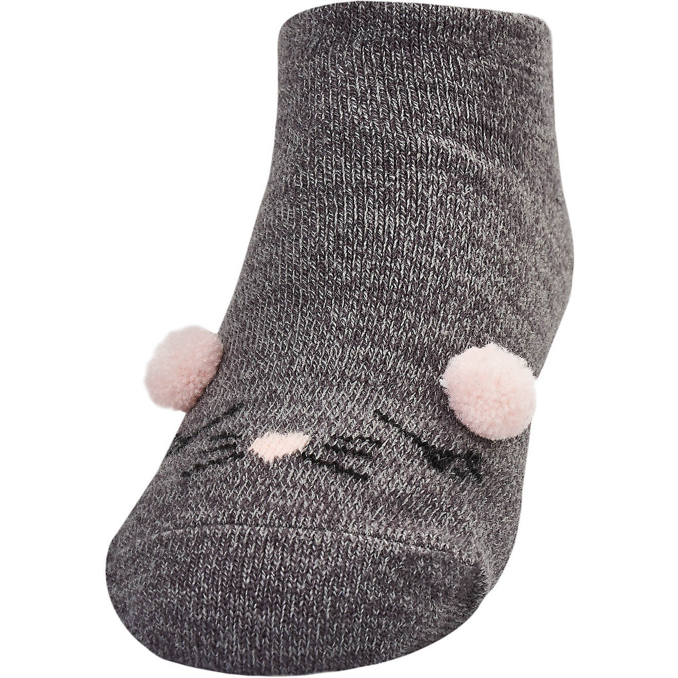 Magellan Outdoors Youth Lodge Pom Mouse Low Cut Socks                                                                            - view number 1
