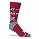 For Bare Feet University of Alabama End to End Big Logo Crew Socks                                                               - view number 2 image