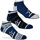 For Bare Feet Dallas Cowboys CASH No Show Socks 3-Pack                                                                           - view number 2 image