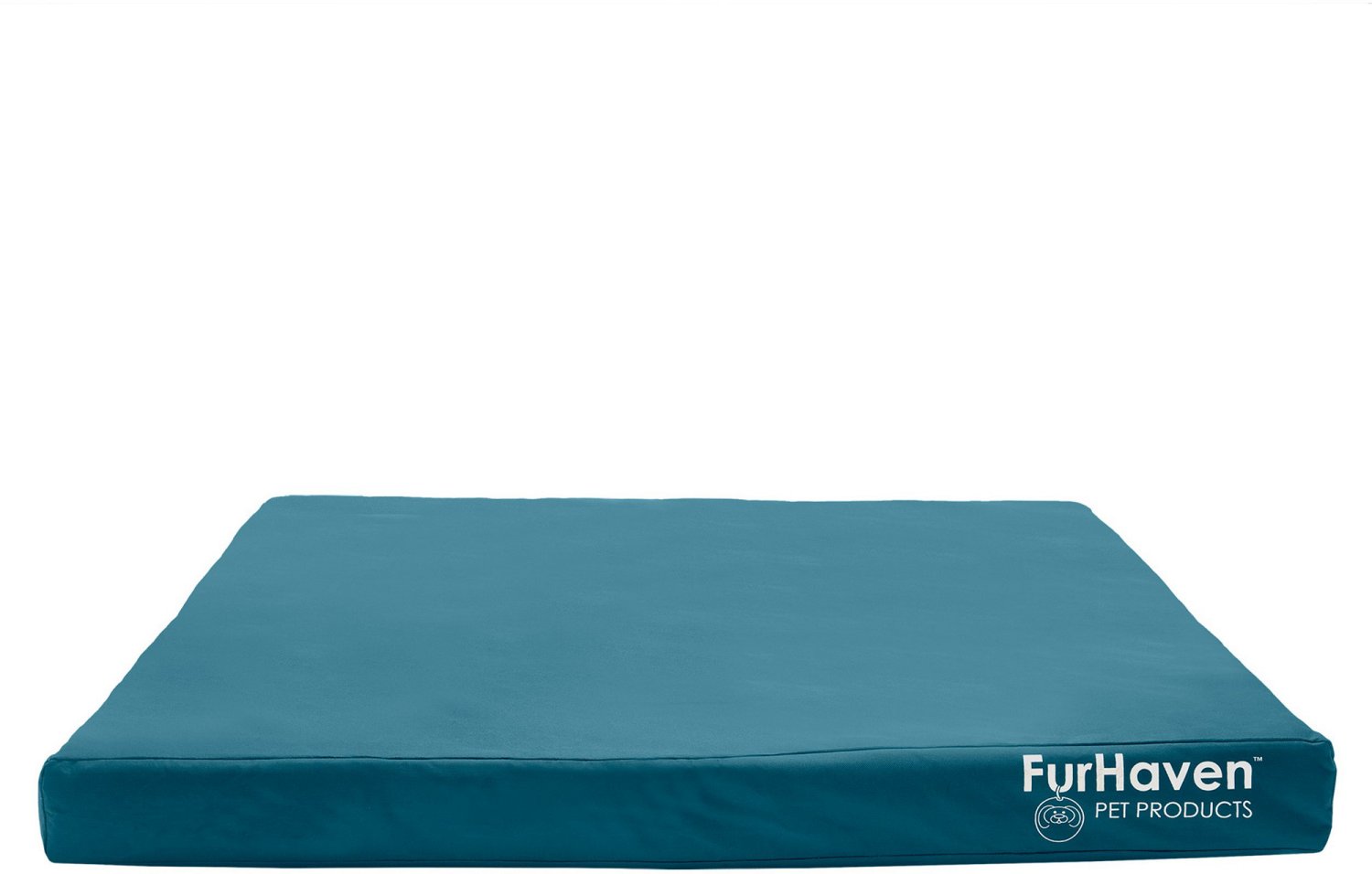 Furhaven Logo Indoor/Outdoor Deluxe Orthopedic Dog Bed Jumbo, Forest