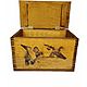 Evans Sports Duck Wooden Accessory Case with Shaped Lid                                                                          - view number 3 image