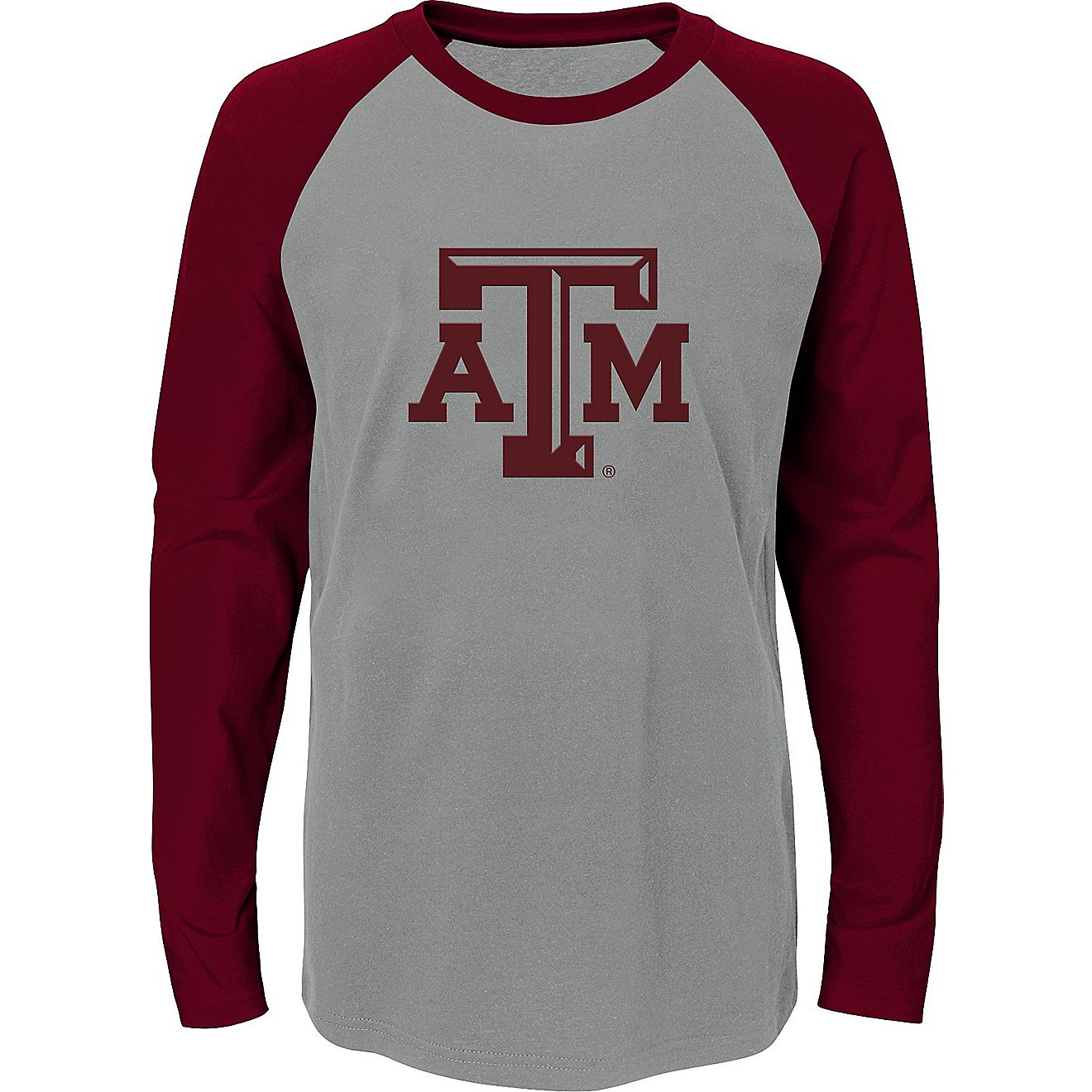 Outerstuff Boys' Texas A&M University Undisputed Long Sleeve T-shirt                                                             - view number 2