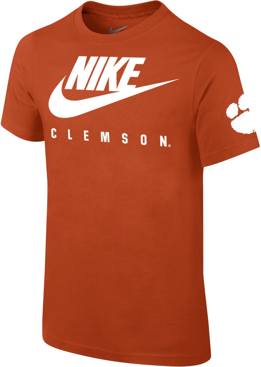 Nike Boys' Clemson University Essential Futura Tshirt Academy