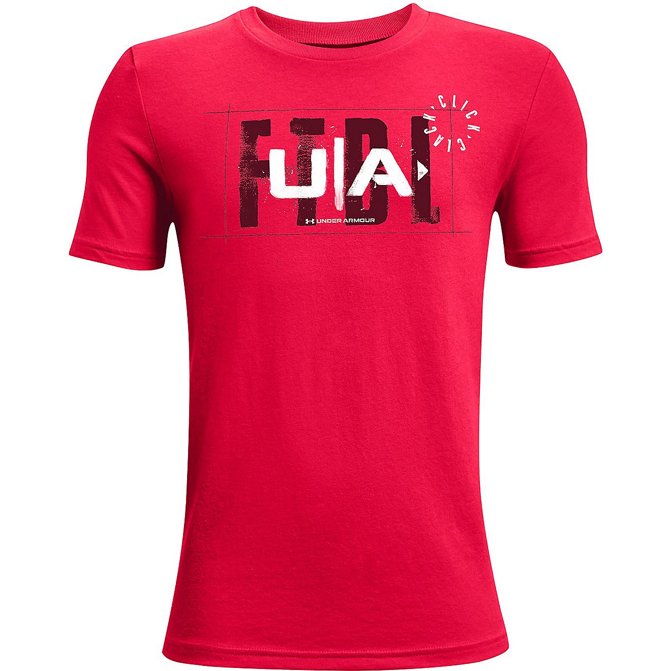 Under Armour Boys' Football Short Sleeve T-shirt                                                                                 - view number 1
