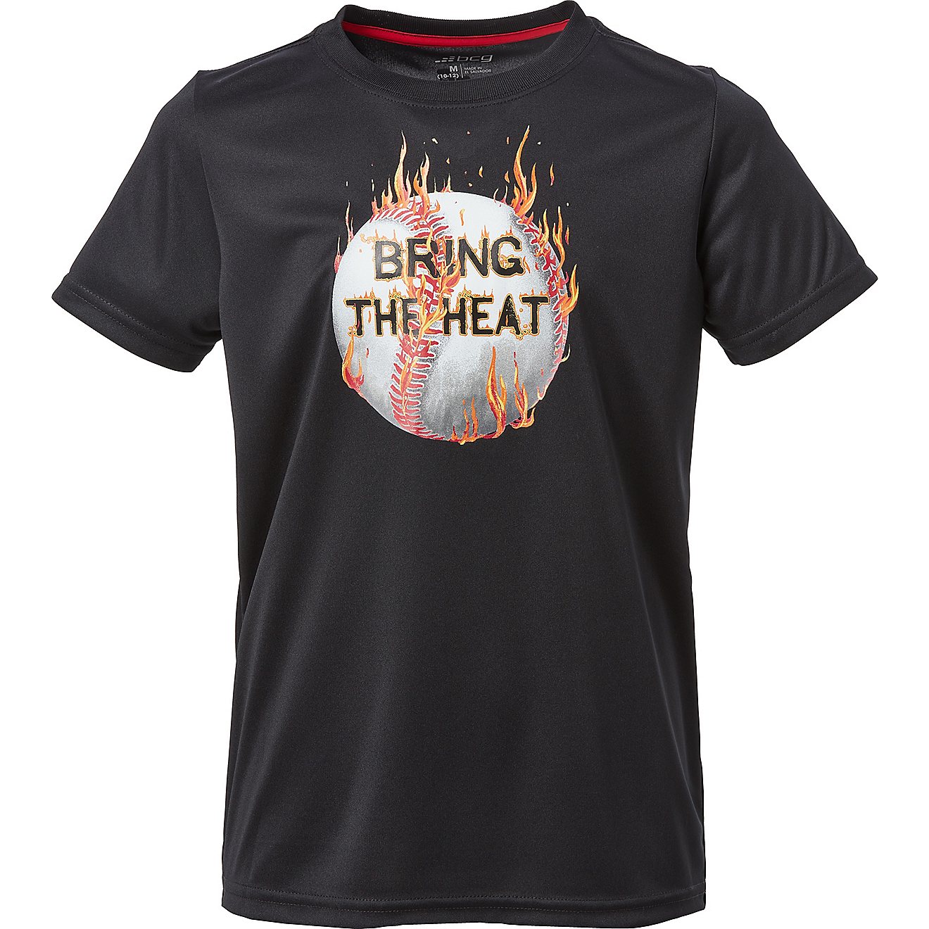 BCG Boys' Bring the Heat Training Graphic T-shirt                                                                                - view number 1