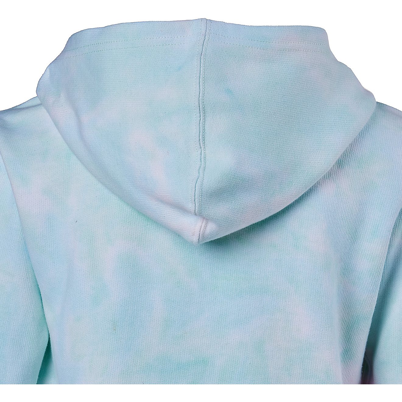 Magellan Outdoors Girls' Tie Dye Logo Long Sleeve Hoodie                                                                         - view number 3