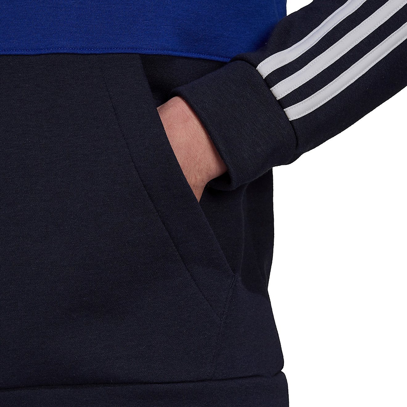 adidas Men's Essentials Colorblock Fleece Sweatshirt                                                                             - view number 5