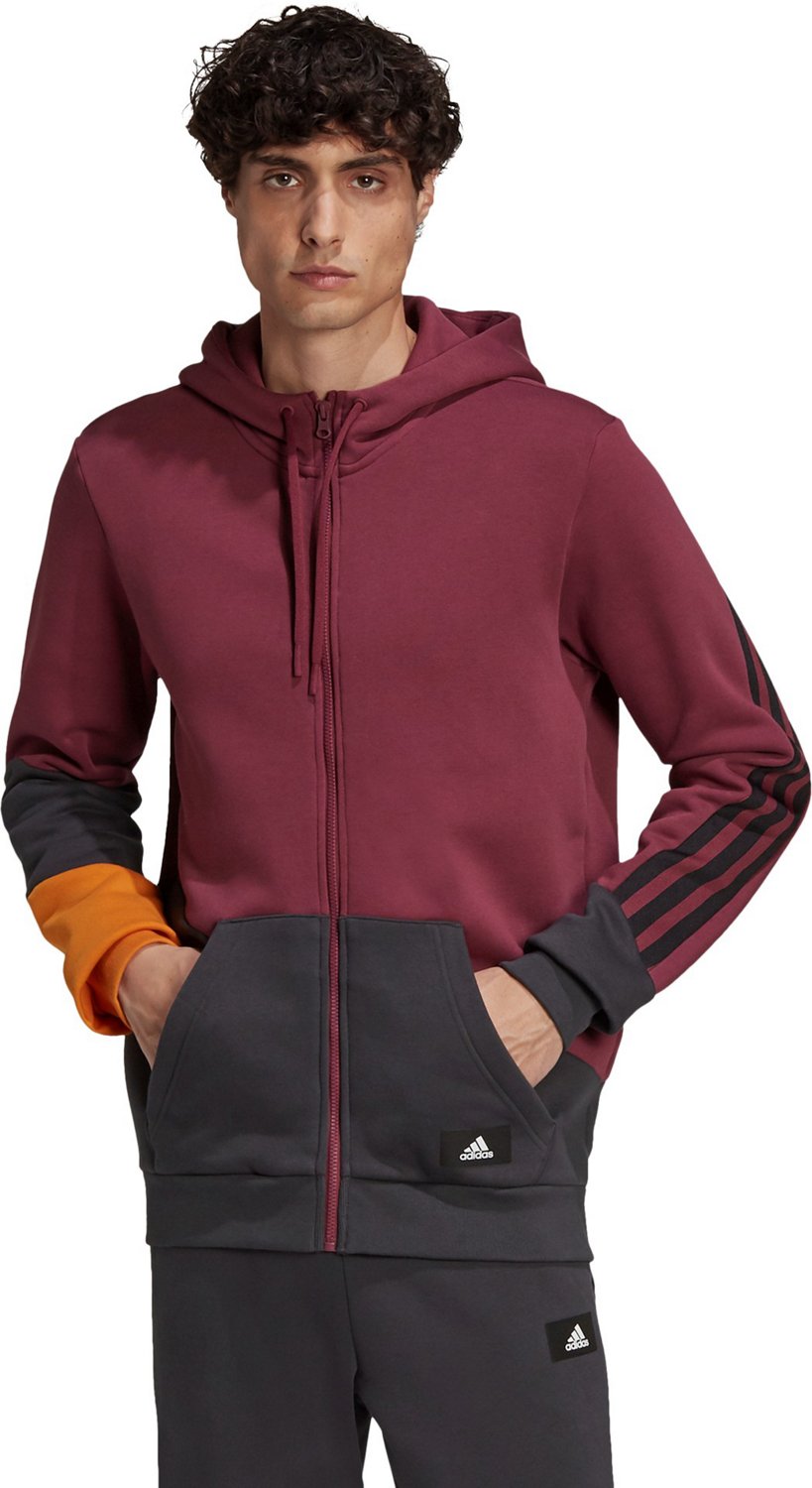 mens adidas colorblock hoodie