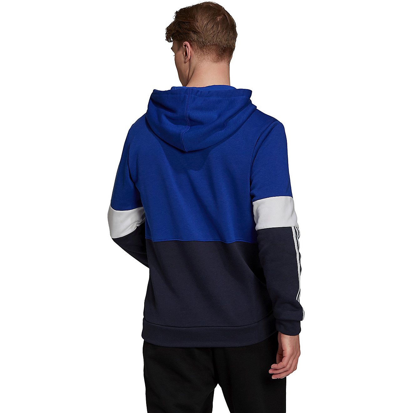 adidas Men's Essentials Colorblock Fleece Sweatshirt                                                                             - view number 2