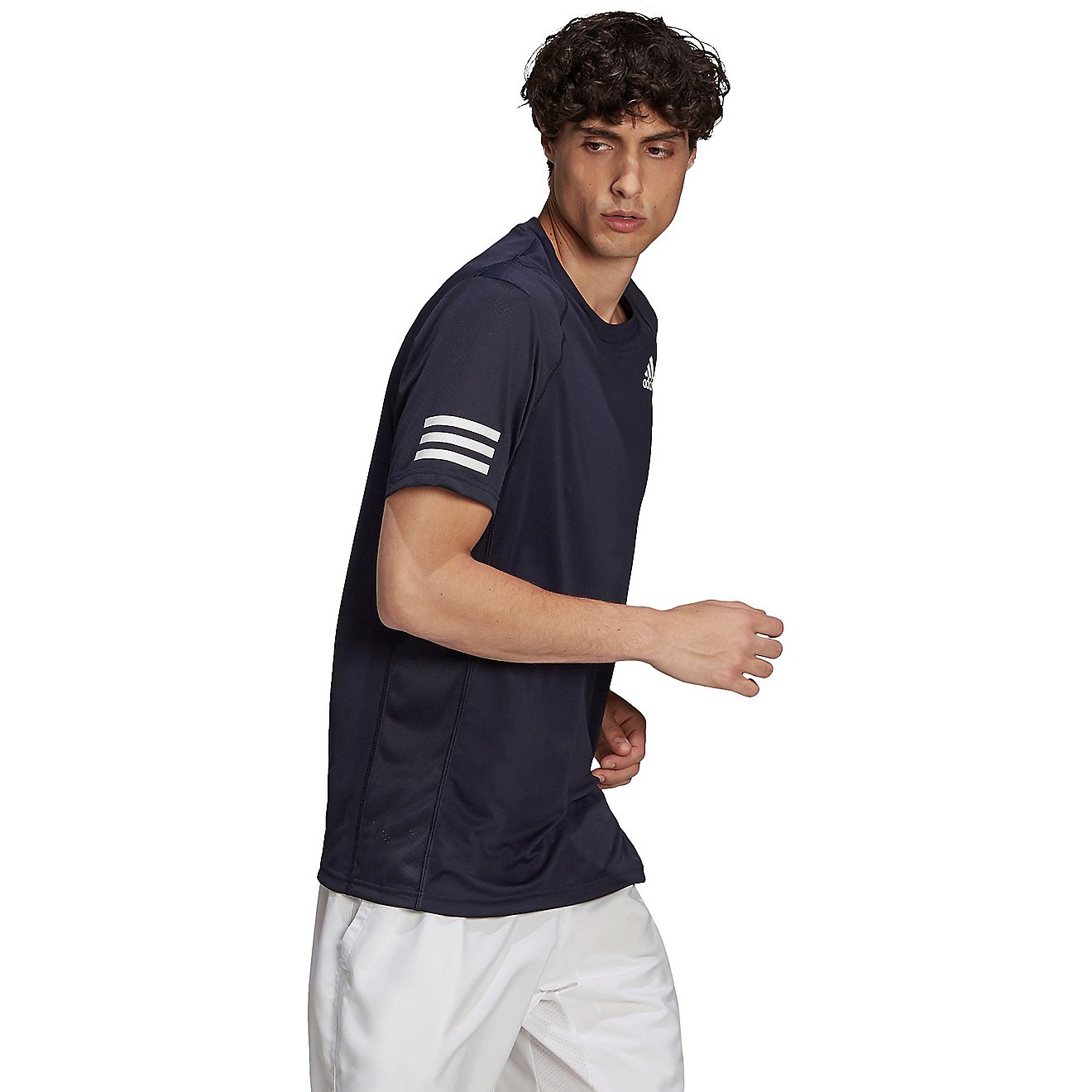adidas Men's 3-Stripe Club Tennis T-shirt                                                                                        - view number 3