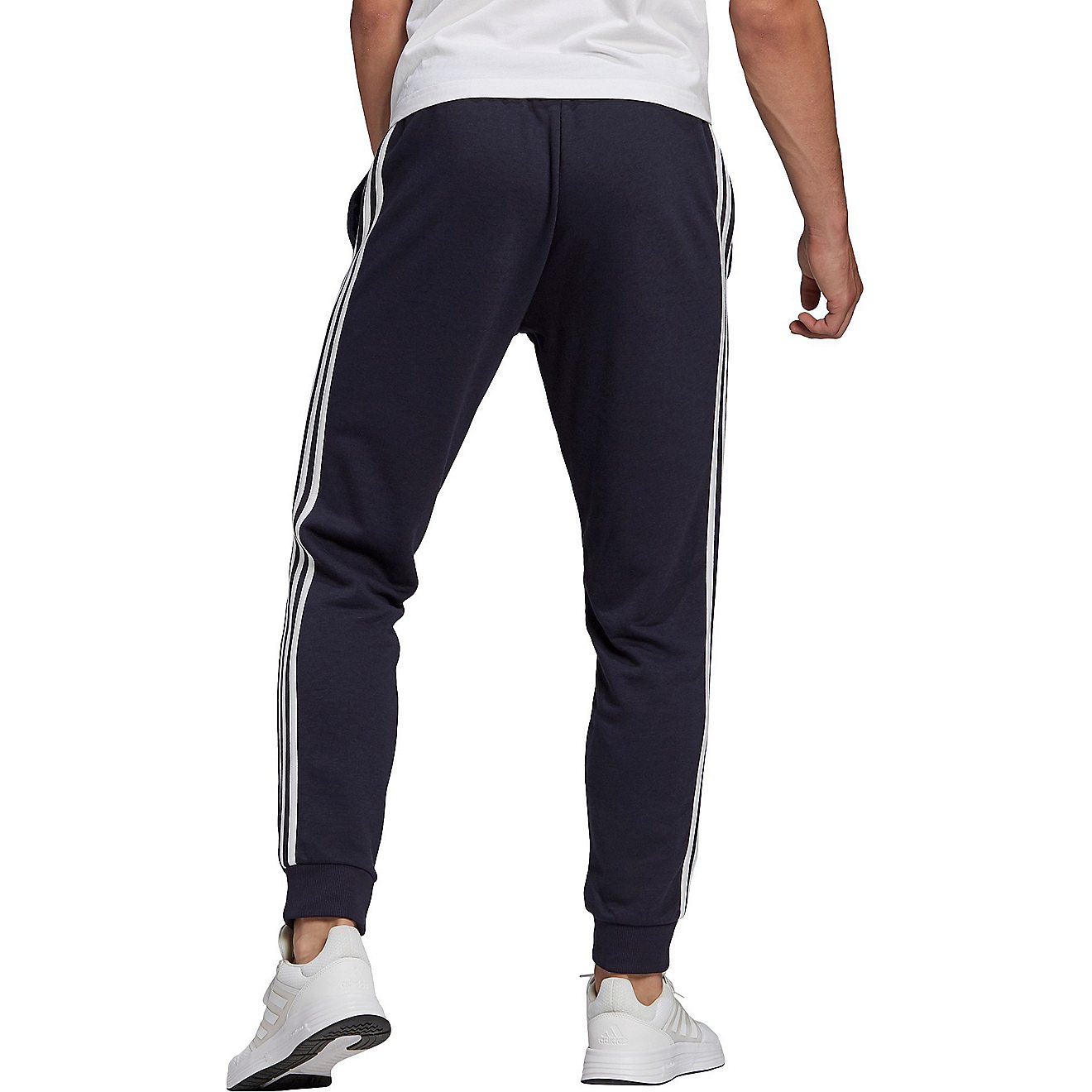 adidas Men's Essentials French Terry 3S Cuff Pants                                                                               - view number 2