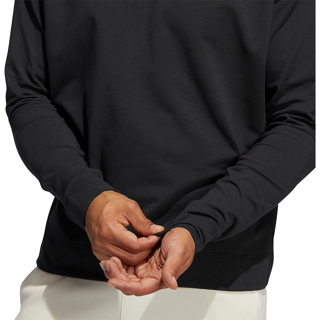 adidas Men’s Yoga Long Sleeve Cover-Up Hoodie                                                                                  - view number 5