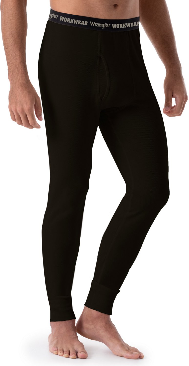 Wrangler Men's Workwear Heavyweight Cotton Raschel Thermal Bottoms