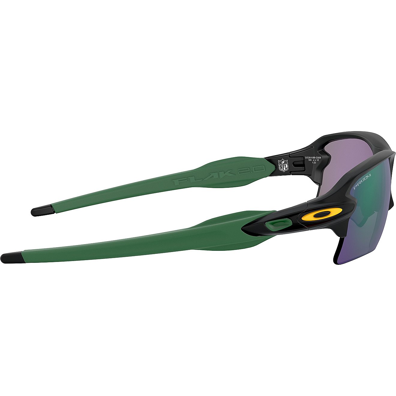 Oakley Green Bay Packers Flak 2.0 Sunglasses                                                                                     - view number 11