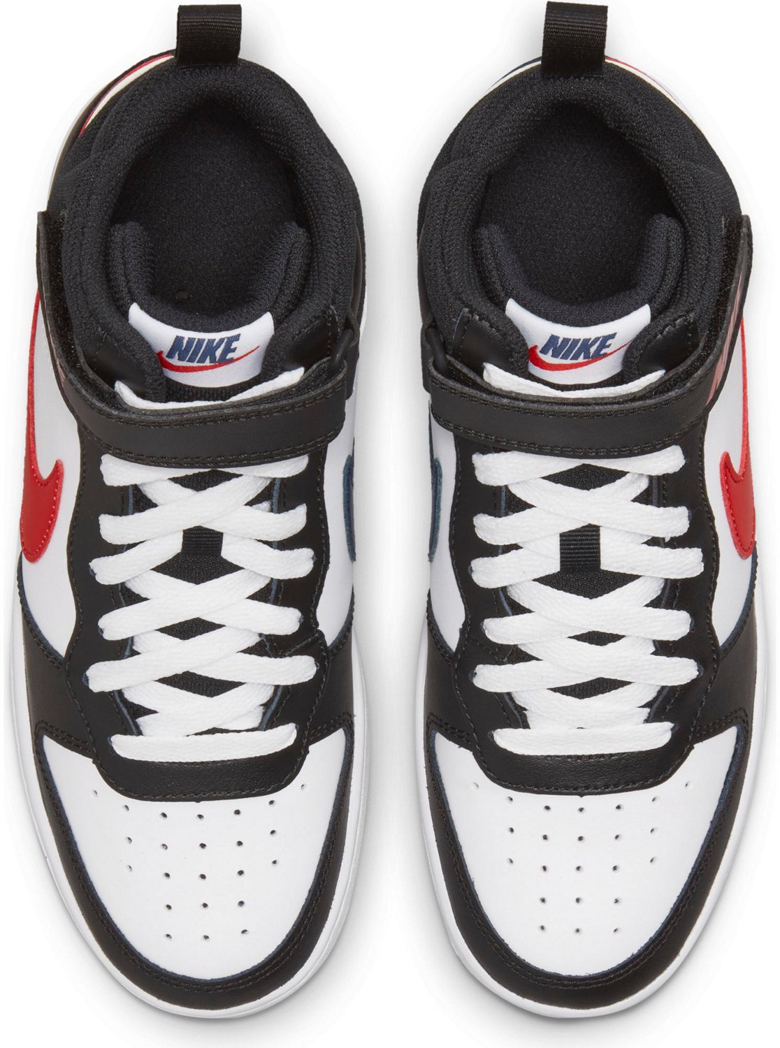 nike shoe with two swooshes