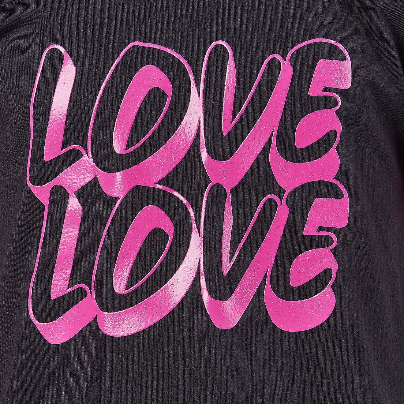 BCG Girls' Love Varsity Graphic T-shirt                                                                                          - view number 3