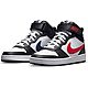 Nike Kids' Court Borough 2 Swoosh Mid Grade School  Basketball Shoes                                                             - view number 2 image