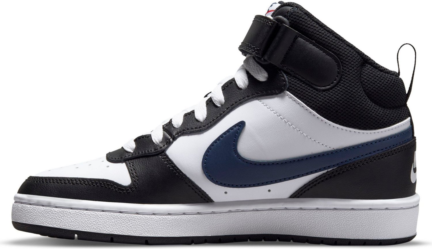 nike shoe with two swooshes