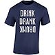 Academy Sports + Outdoors Men’s Drink Drank Drunk T-shirt                                                                      - view number 1 image