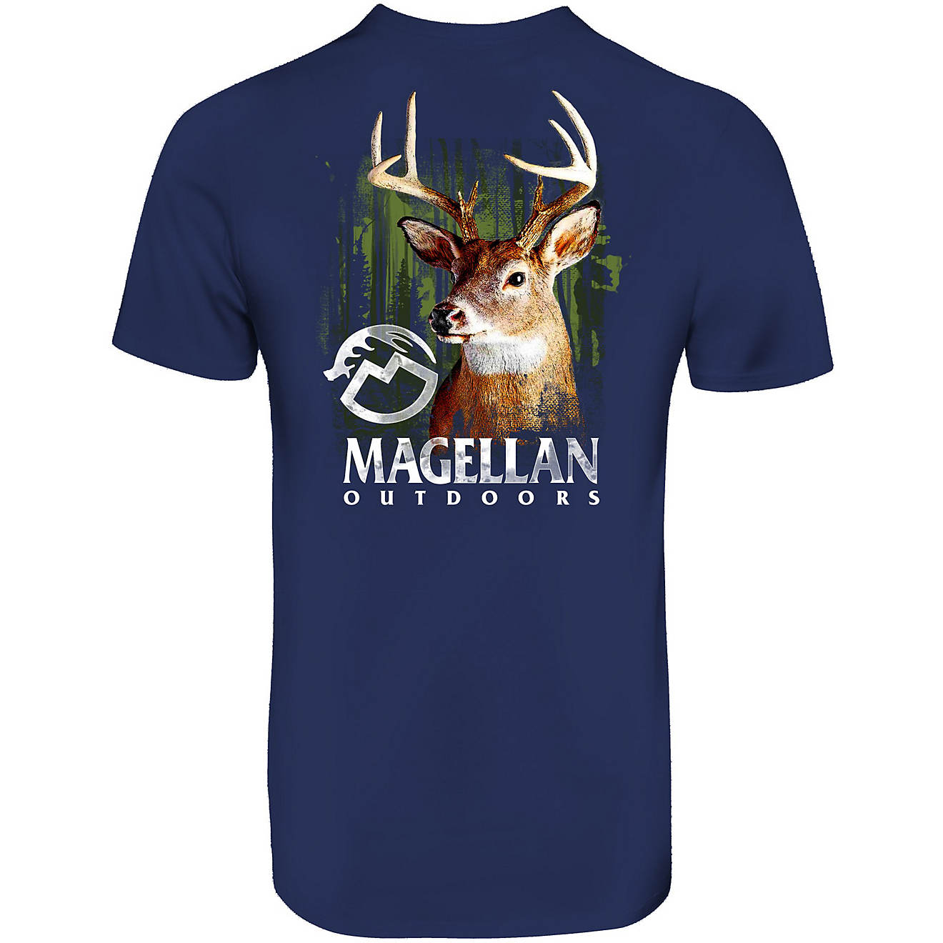 Magellan Outdoors Men's Deer Presence Graphic T-shirt                                                                            - view number 1
