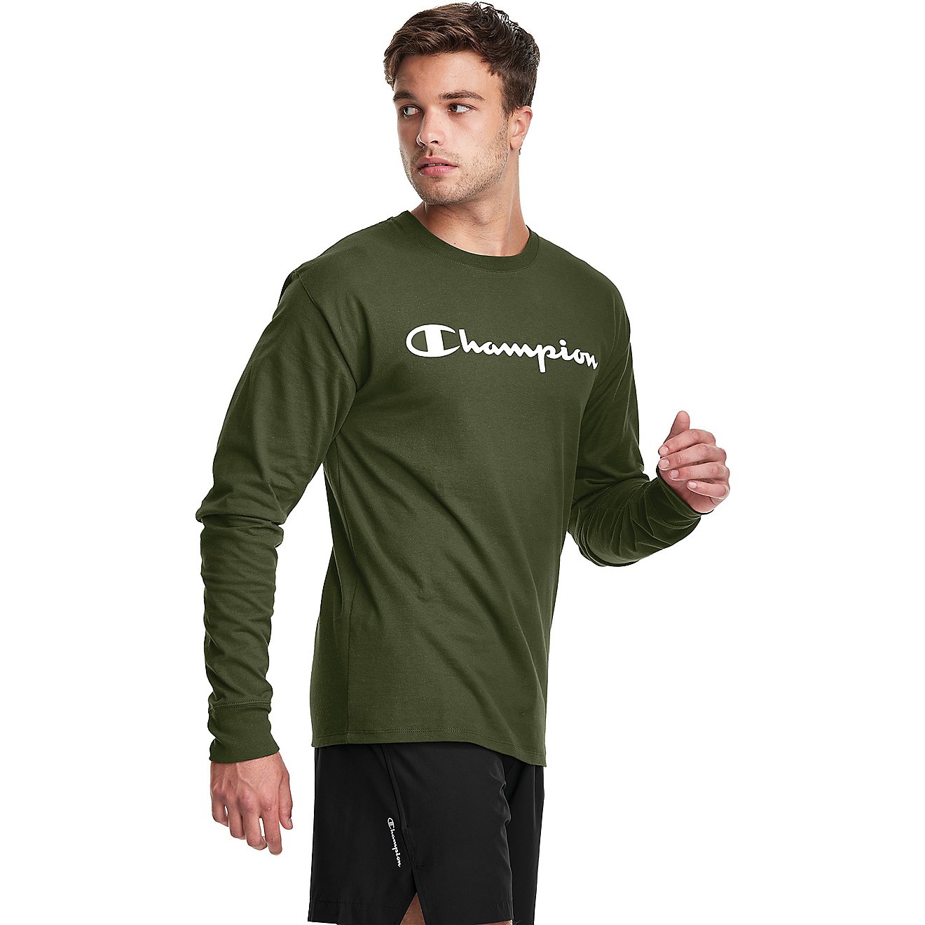 Champion Men's Classic Long Sleeve Graphic T-shirt                                                                               - view number 4