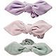 Layer 8 Girls' Velvet Bow Pastel Scrunchies 3-Pack                                                                               - view number 1 image