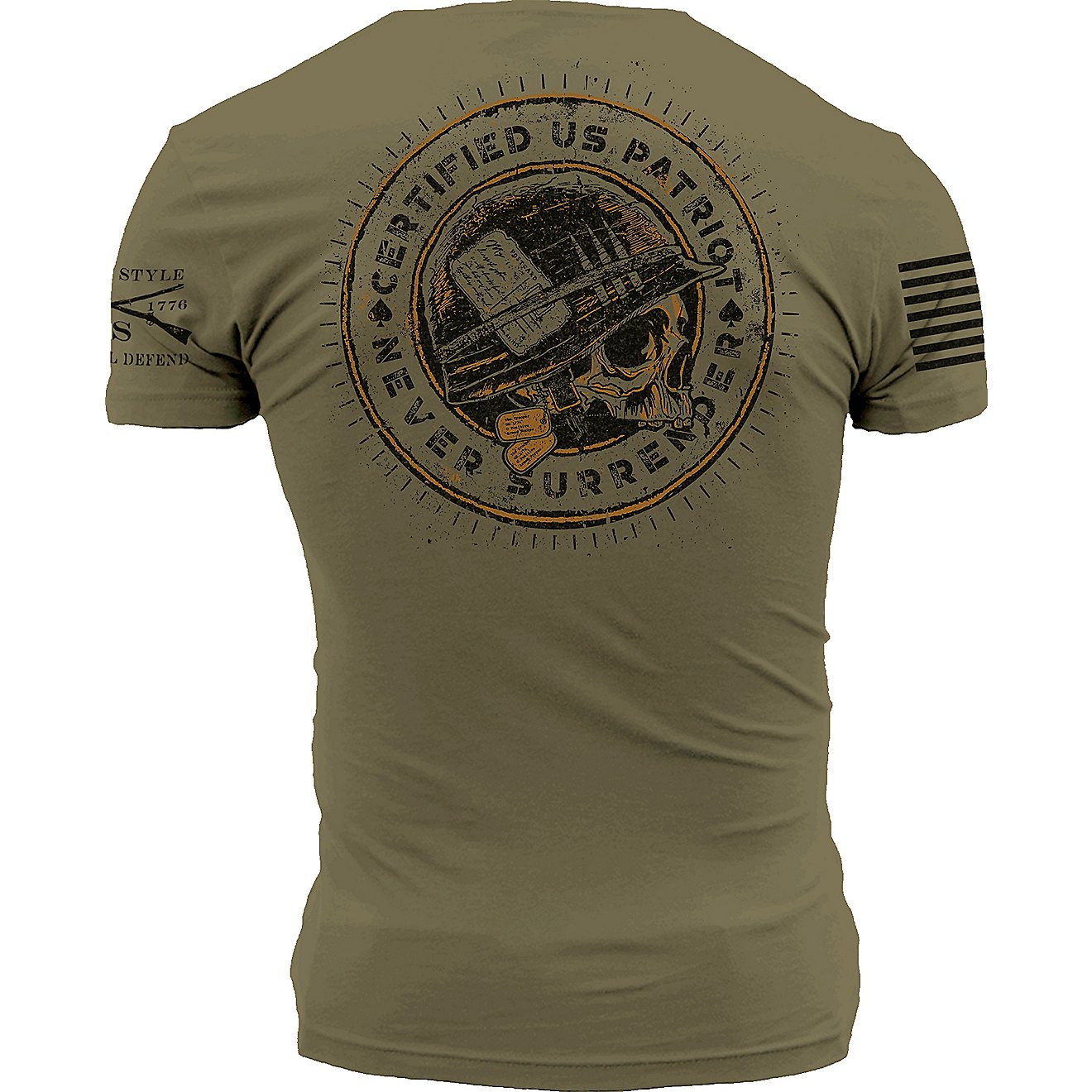 Grunt Style Men's Patriot Seal Short Sleeve T-Shirt                                                                              - view number 1