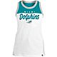 New Era Women's Miami Dolphins Jersey Tank Top                                                                                   - view number 1 image
