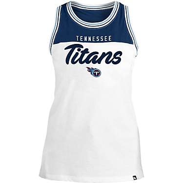 New Era Women's Tennessee Titans Jersey Tank Top                                                                                