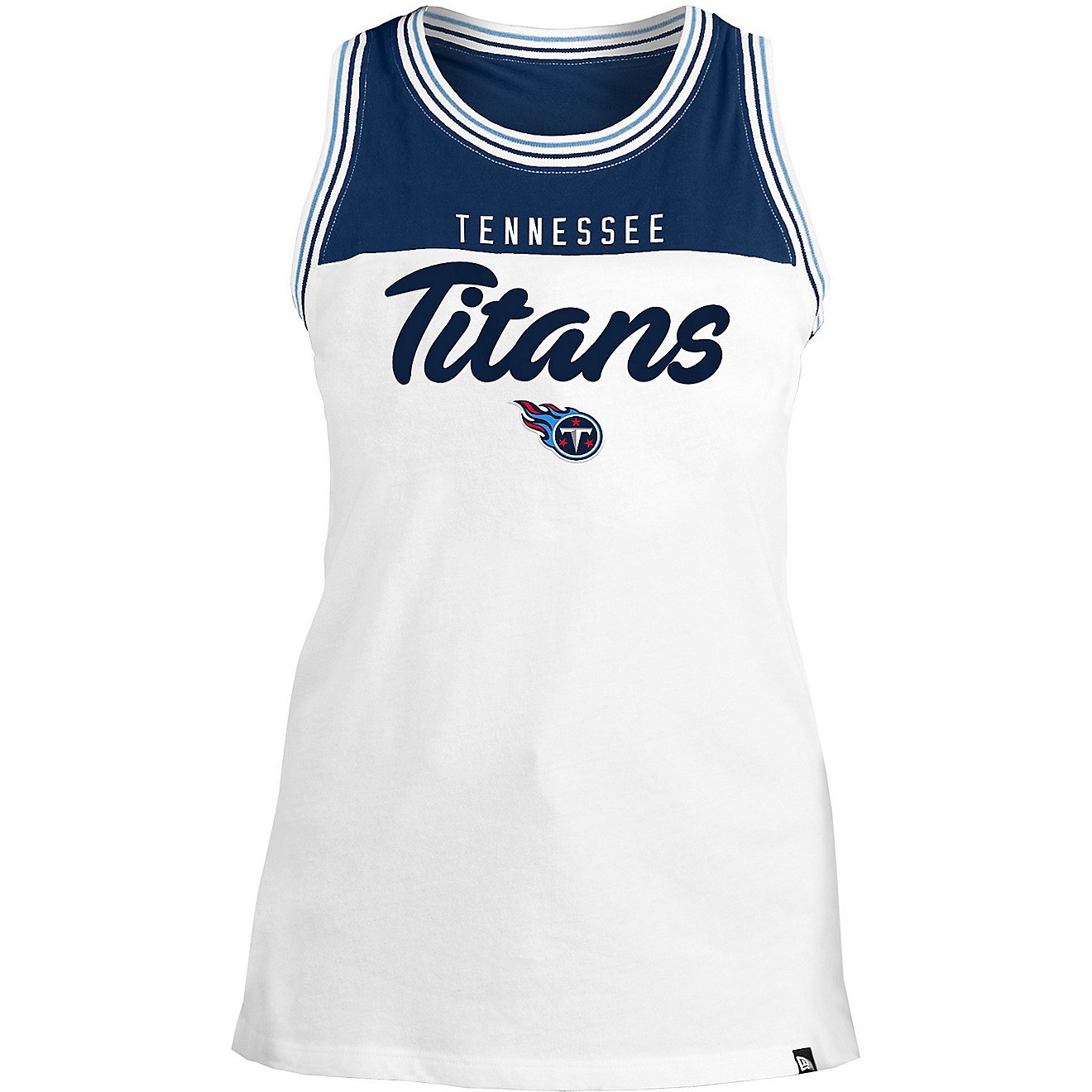 New Era Women's Tennessee Titans Jersey Tank Top                                                                                 - view number 1