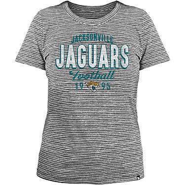 New Era Women's Jacksonville Jaguars Space Dye Short Sleeve T-shirt                                                             