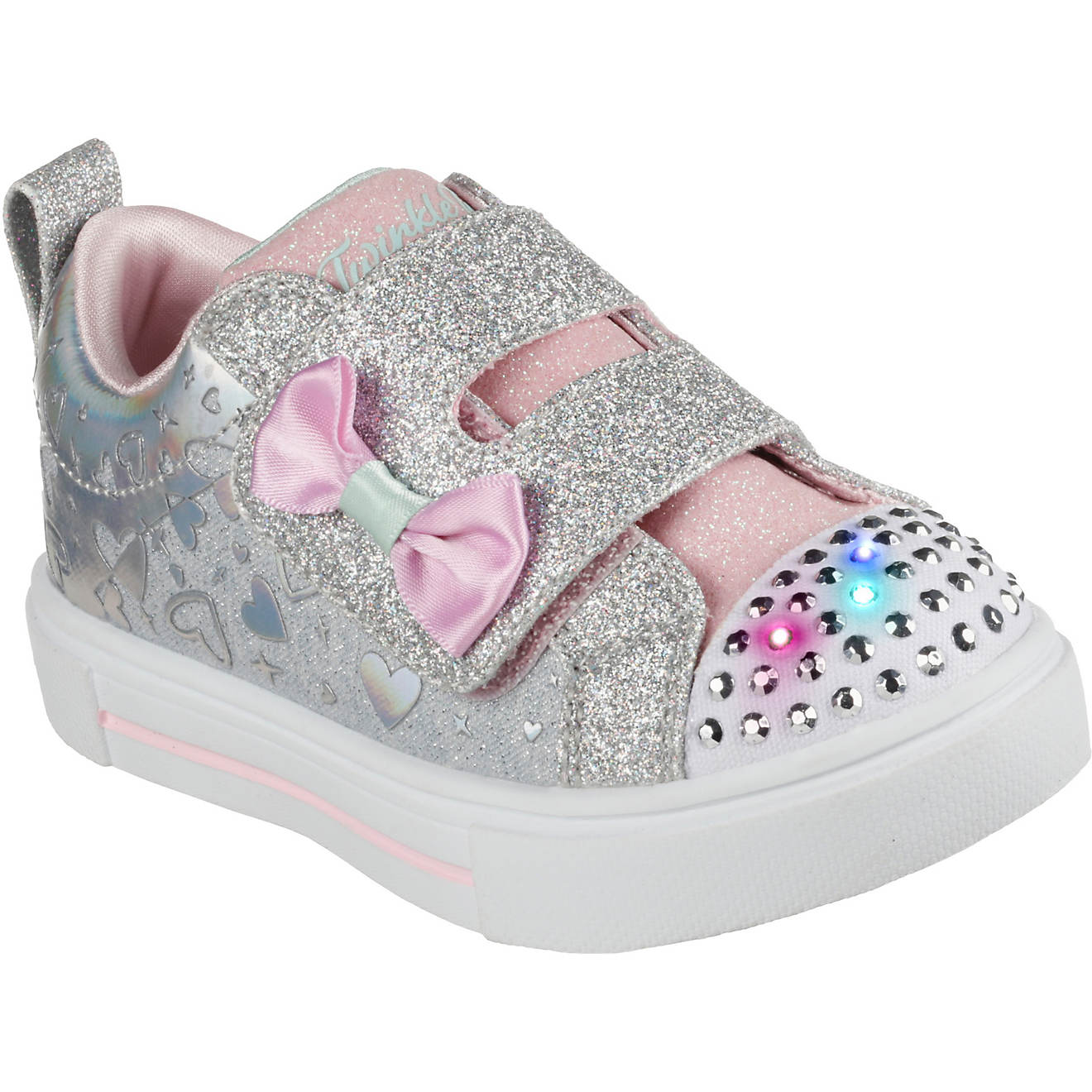 SKECHERS Toddlers' Twinkle Toes Twinkle Sparks Heather Charmer Shoes                                                             - view number 1