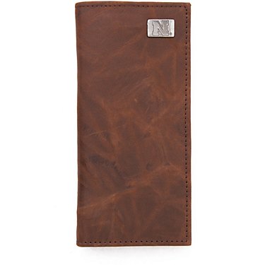 Eagles Wings University of Nebraska Leather Secretary Wallet