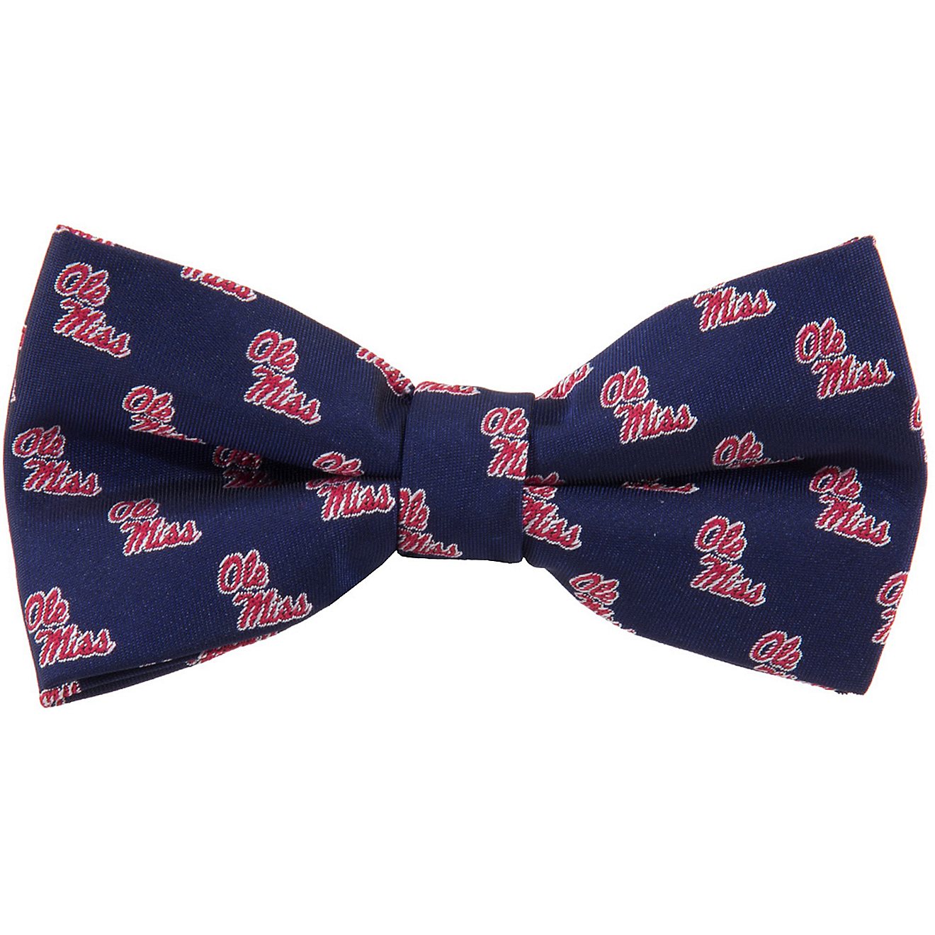 Eagles Wings University of Mississippi Woven Polyester Repeat Bow Tie                                                            - view number 1