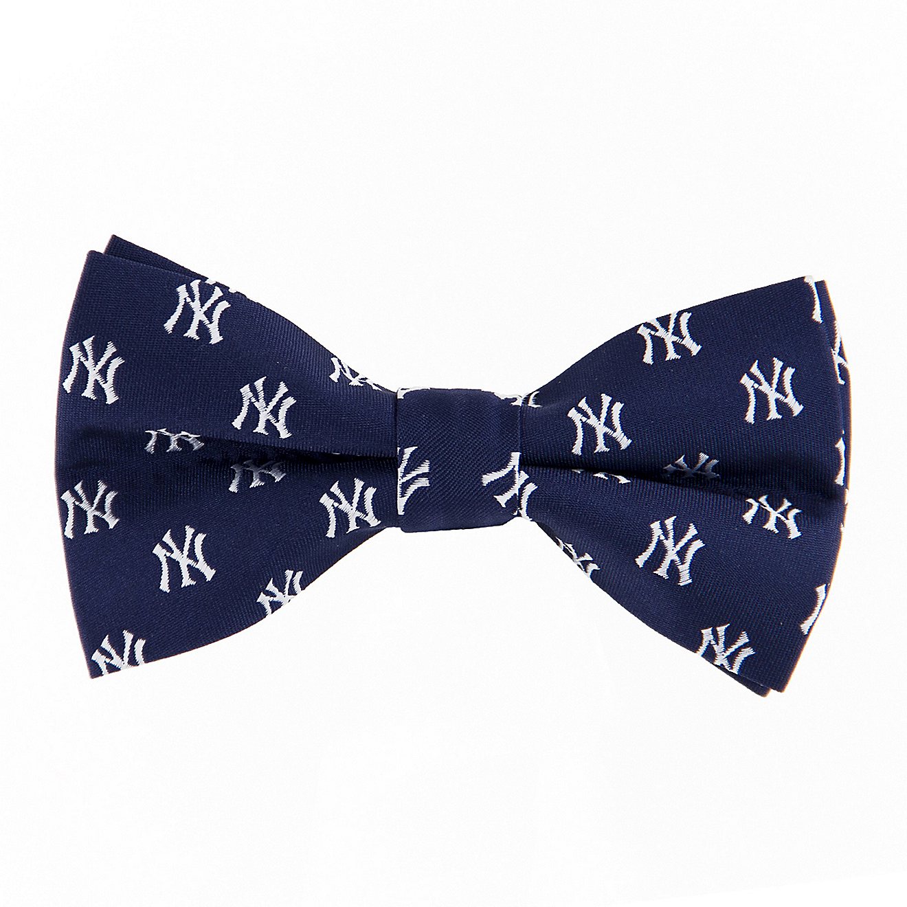 Eagles Wings New York Yankees Woven Polyester Repeat Bow Tie                                                                     - view number 1