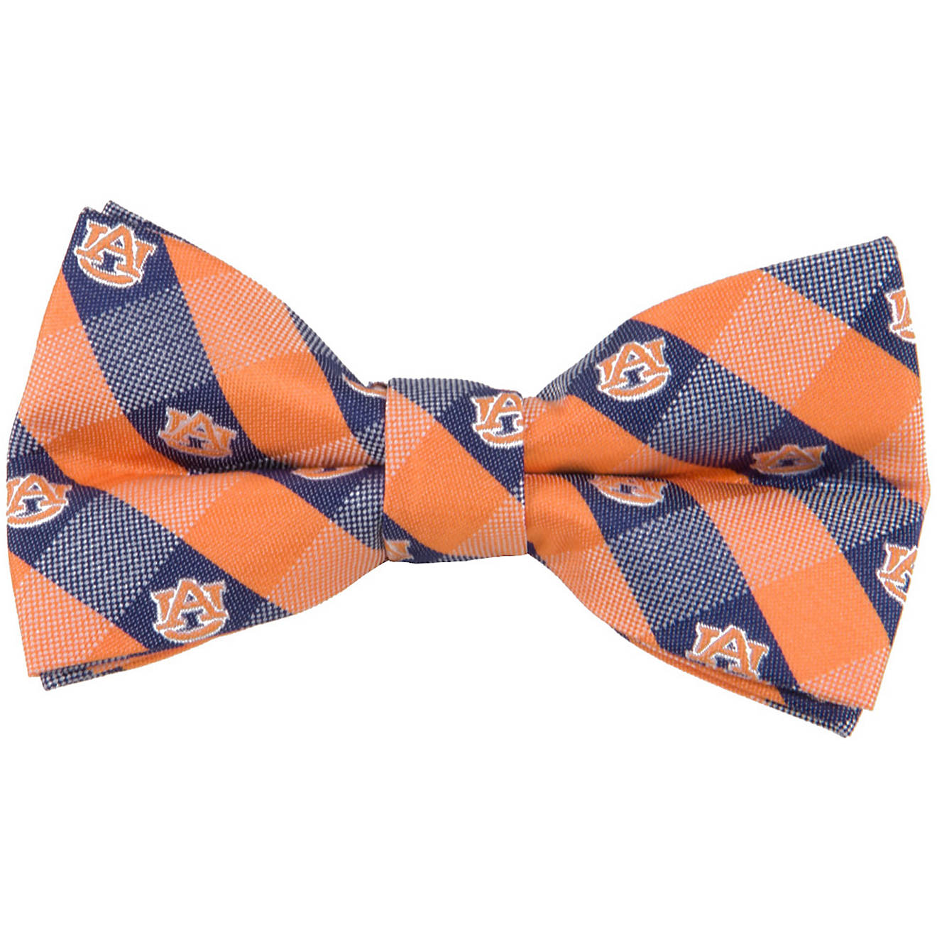 Eagle Wings Men's University of Auburn Checkered Bowtie                                                                          - view number 1