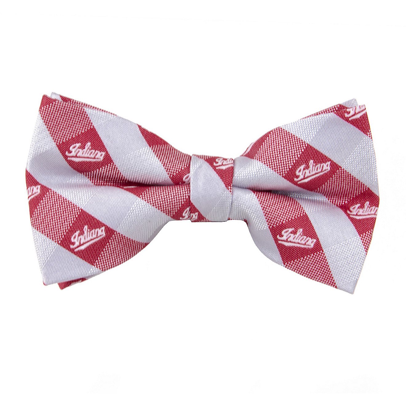 Eagle Wings Men's University of Indiana Checkered Bowtie                                                                         - view number 1
