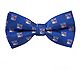 Eagles Wings New York Rangers Woven Polyester Repeat Bow Tie                                                                     - view number 1 image