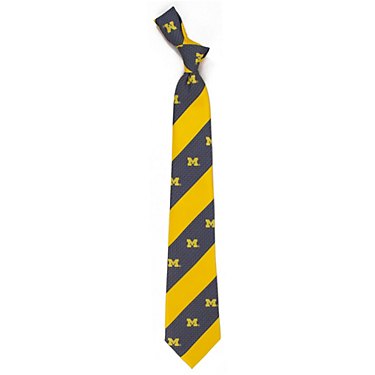 Eagles Wings University of Michigan Geo Stripe Tie