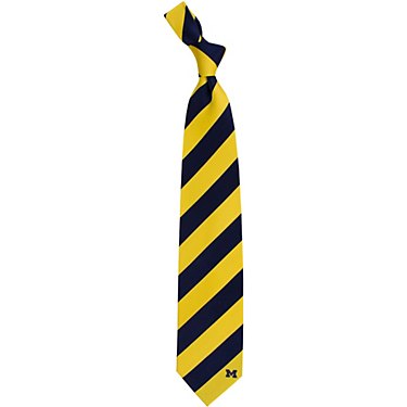 Eagles Wings University of Michigan Regiment Woven Neck Tie