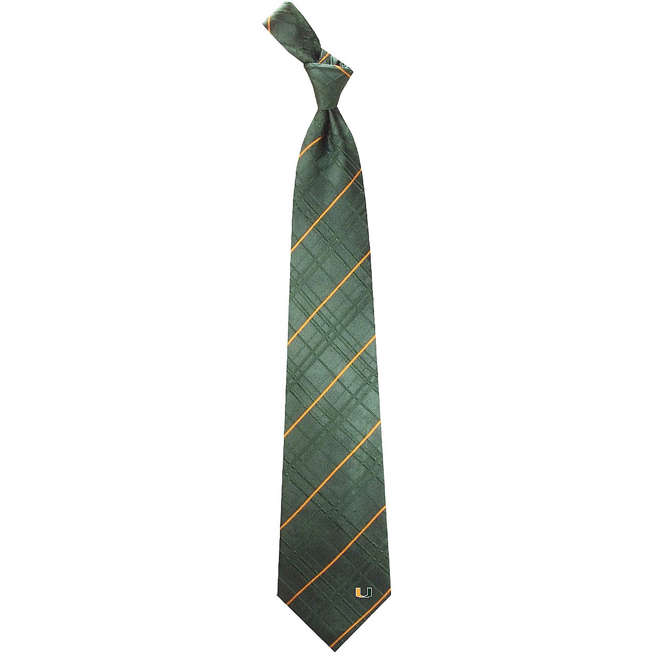 Eagles Wings University of Miami Oxford Woven Neck Tie                                                                           - view number 1