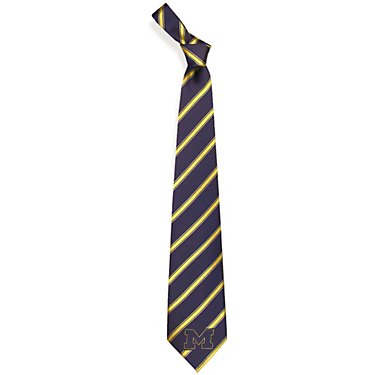 Eagles Wings University of Michigan Woven Polyester Neck Tie