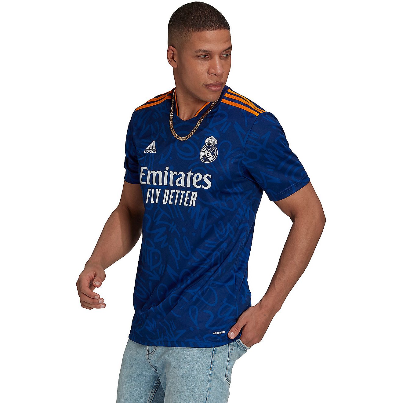 adidas Men's Real Madrid 21/22 Away Jersey                                                                                       - view number 3