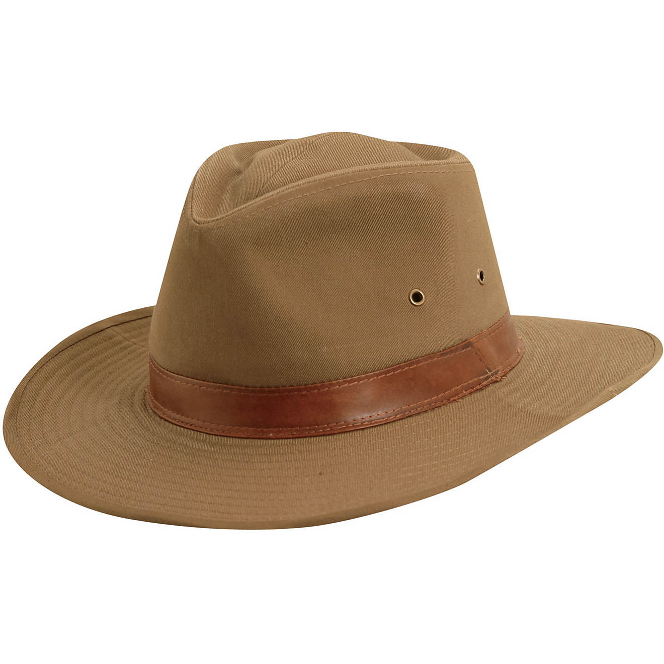 Dorfman Pacific Mens Twill Outback Hat