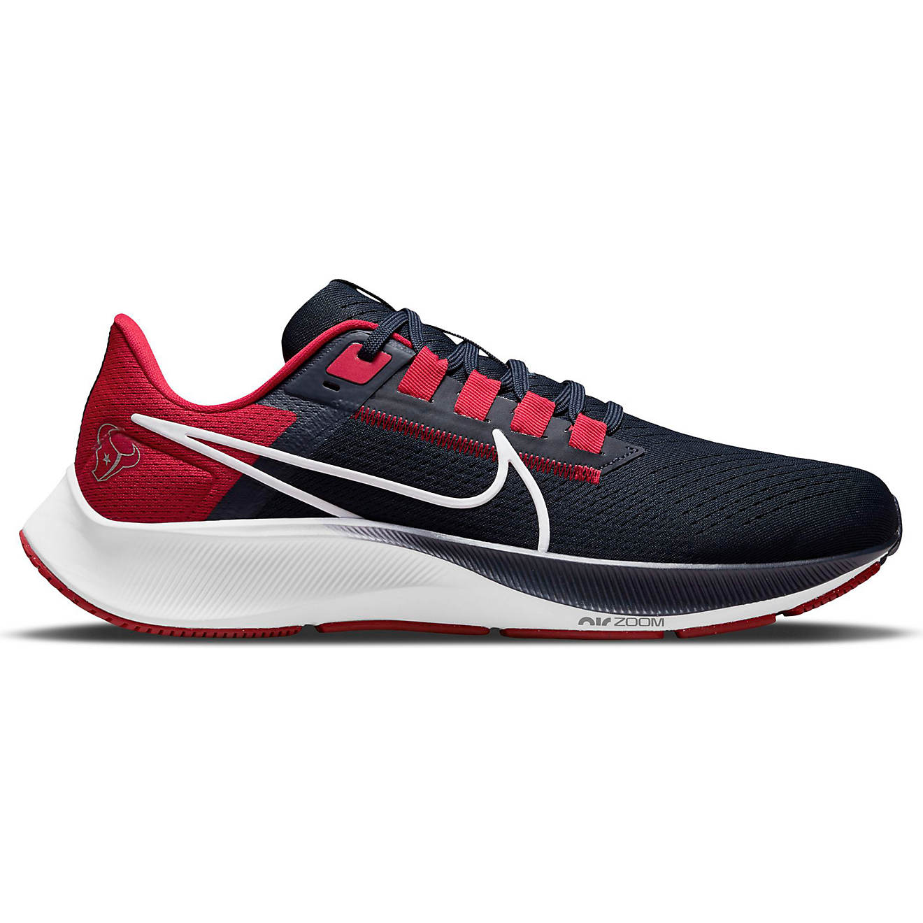 Nike Men's Houston Texans Air Zoom Pegasus 38 Running Shoes                                                                      - view number 1